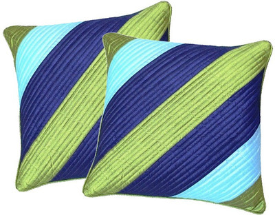 

Zikrak Exim Multicolor Polyester Car Pillow Cushion for Universal For Car(Square, Pack of 2)