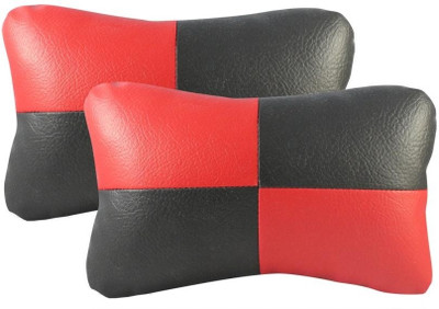 

Speedwav Red Leatherite Car Pillow Cushion for Universal For Car(Rectangular, Pack of 2)