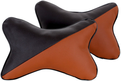 

Craze Multicolor Leather Car Pillow Cushion for Universal For Car(Rectangular)