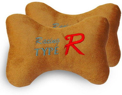 

Type R Brown Cotton Car Pillow Cushion for NA(Rectangular)