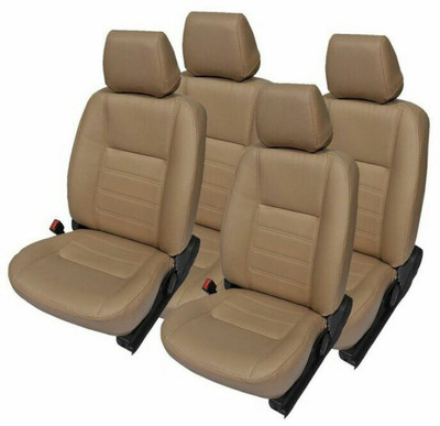 

FRONTLINE PU Leather Car Seat Cover For Honda City(5 Seater, 2 Back Seat Head Rests)