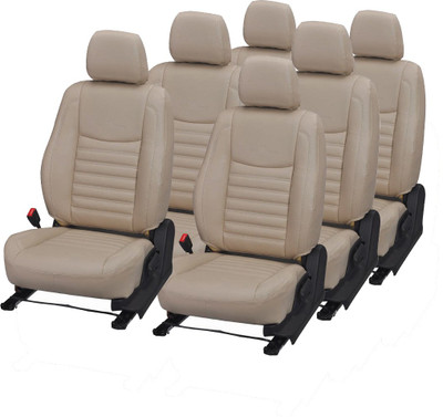 

Pegasus Premium PU Leather Car Seat Cover For Toyota Innova(Detachable Head Rest, Mono Back Seat, With Back Seat Arm Rest, 7 Seater, 2 Back Seat Head Rests)