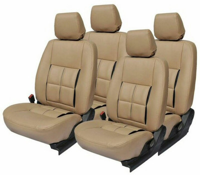 

FRONTLINE PU Leather Car Seat Cover For Volkswagen Vento(5 Seater, 2 Back Seat Head Rests)