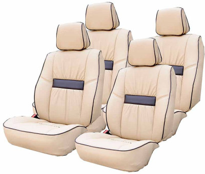 

FRONTLINE PU Leather Car Seat Cover For Volkswagen Vento(5 Seater, 2 Back Seat Head Rests)