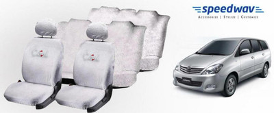 

Speedwav Car Seat Cover For Toyota(Mono Back Seat, Without Back Seat Arm Rest, 8 Seater)