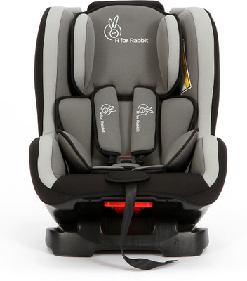 

R for Rabbit Jack N Jill Rearward-Forward Facing Car Seat(Black, Grey)