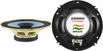 

Krown 2-way 6 inch with inbuilt Tweeter KFR-675 Coaxial Car Speaker(180 W)