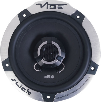 

Vibe Slick 6" Coax Slick 6-V5 Coaxial Car Speaker(420 W)