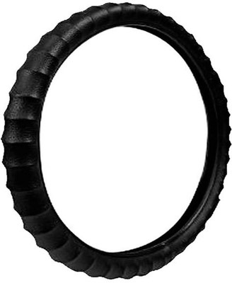 

3a Autocare Steering Cover For Hyundai i10(BLACK, Leather)