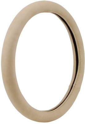 AUTOGARH Steering Cover For Tata Aria(Beige, Leather)