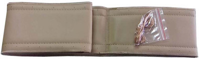 

Gliding Wheels Steering Cover For Universal For Car Universal For Car(Beige, Leatherite)