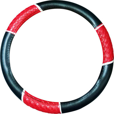 

Gold Dust Hand Stiched Steering Cover For Chevrolet Beat(Black, Red, Leatherite)