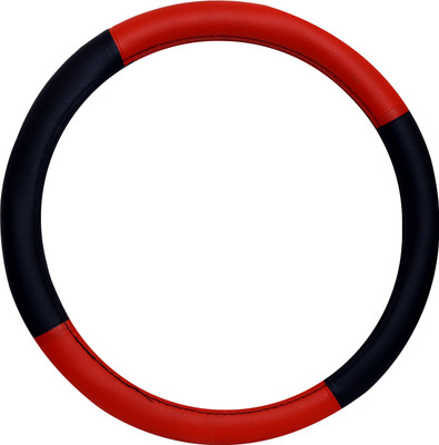 Auto Garh Steering Cover For Volkswagen Polo(Red, Black, Leather) Flipkart