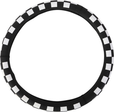 

Speedwav Steering Cover For Renault Duster(White, Black, Fabric)