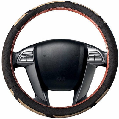 

Speedwav Steering Cover For Toyota Innova(Brown, Beige, Polyurethane)
