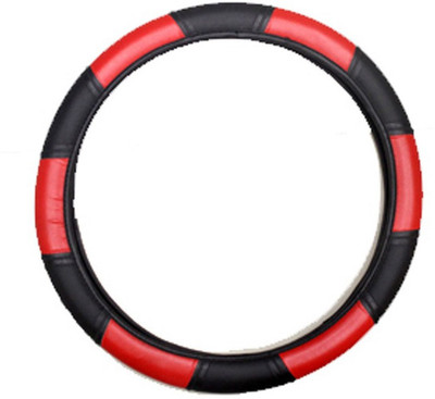 35% OFF on Vheelocityin Steering Cover For Hyundai i20(Red, Black, Leatherite)