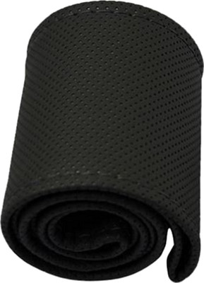

Speedwav Steering Cover(Black, Leather)