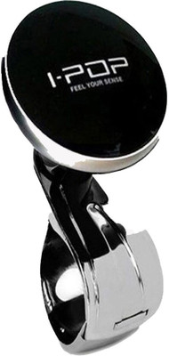 I-POP Plastic, Metal Car Steering Knob(Black)