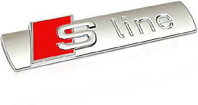 

Shrih Sports Sticker for Bumper, Sides(Silver)