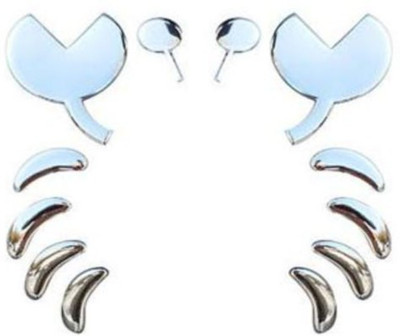 

24x7 Shop Animals Sticker for Bumper, Hood(Silver)