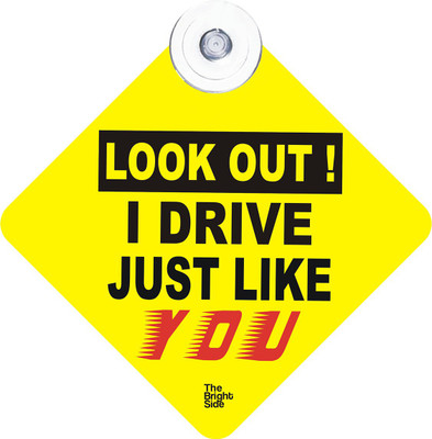 

The Bright Side Signs Sticker for Windows(Multicolor)