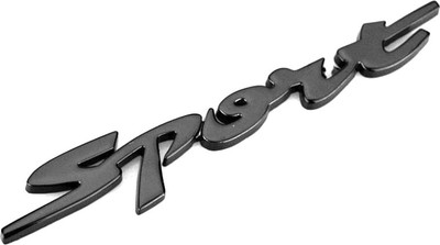 

SKI Racing Sticker for Sides, Bumper(Black)