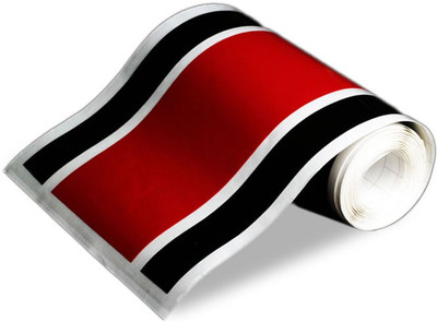 

Speedwav Racing Sticker for Hood(Red, Black)