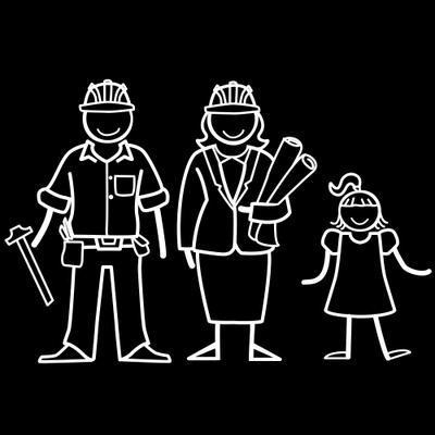 

The Indian Family Sticker Family Sticker for Windows, Bumper, Sides(White, Transparent)