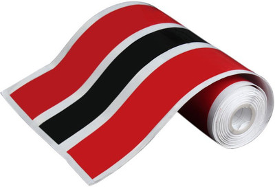 

Speedwav Racing Sticker for Hood(Red, Black)
