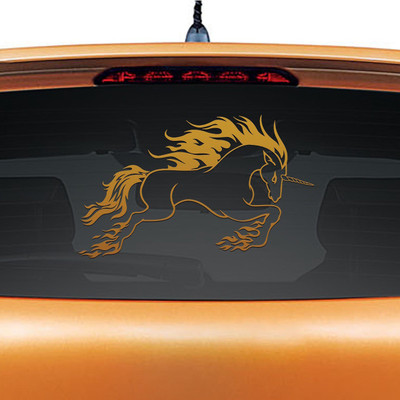 WALLDESIGN Flames for(Brown)