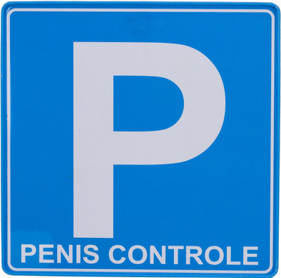 

Fitfly Signs Sticker for Windows(White, Blue)