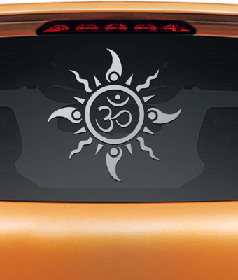 

Wall Design Religious Sticker for Windows(Silver)