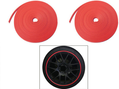 

Speedwav Racing Sticker for Hood, Bumper(Red)