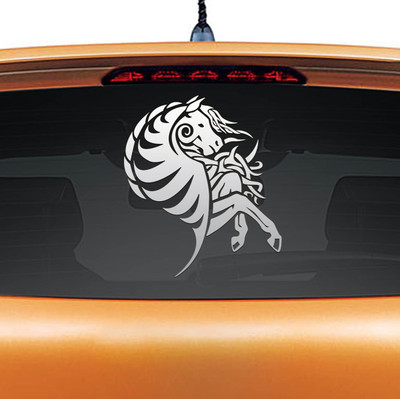 

Wall Design Animals Sticker for Windows(Silver)