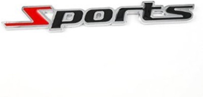 

Sluggish Sports Sticker for Bumper, Sides, Hood(Silver)