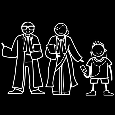 

The Indian Family Sticker Family Sticker for Windows, Bumper, Sides(White, Transparent)