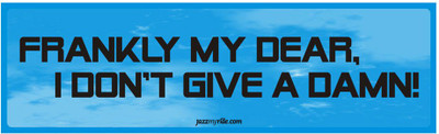 

Speedwav Phrases Sticker for Bumper(Blue)
