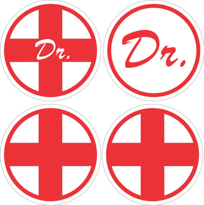 

IDesign Signs Sticker for Windows(Red)