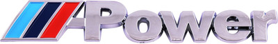 

TrilMil 3D Sticker for Sides, Bumper, Hood(Silver)