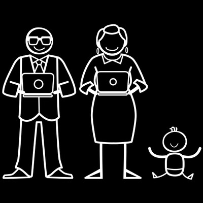 

The Indian Family Sticker Family Sticker for Windows, Bumper, Sides(White, Transparent)