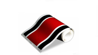 

Speedwav Racing Sticker for Hood(Black, Red)
