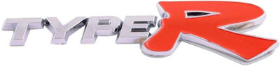 

BikerZZZcluB 3D Sticker for Windows, Sides, Hood(Red, Silver)