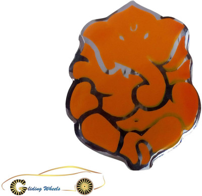 

Gliding Wheels Religious Sticker for Windows(Orange)