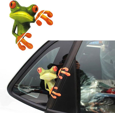 

Aeoss Animals Sticker for Windows(Orange, Green)