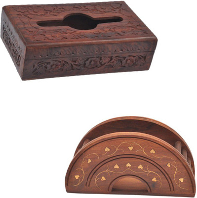 

Craftatoz tis04 Vehicle Tissue Dispenser(Brown)
