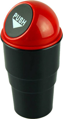 

samrah Car Mini Garbage Can Trash Dust Bin 45 Car Trash Bin Bag