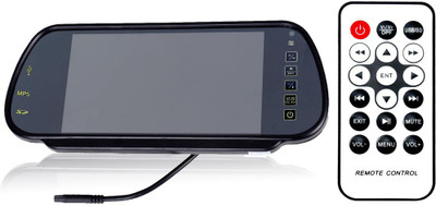 

Bluz on 7inch Car Lcd Tft Usb Mp3 Mp4 Mp5 Player Rear View Mirror Monitor Black LED(17.78 cm)