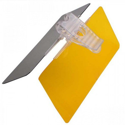 

Connectwide External Tape Mount Carbon Fiber Window Visor(Yellow, Grey Set of 1)