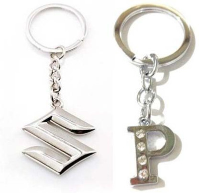 

Rashi Traders Maruti Suzuki & Potty Box Key Chain(Silver)