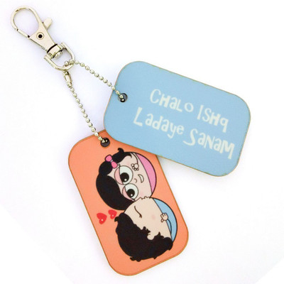 Little India CGI128 Locking Key Chain(Multicolor) available at flipkart for Rs.149